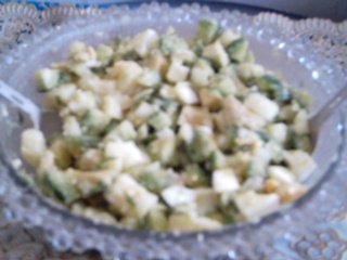 Салат Овощной с авокадо